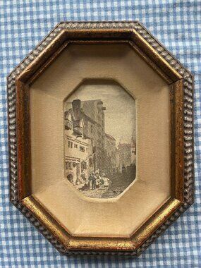 Vintage Painting London Street